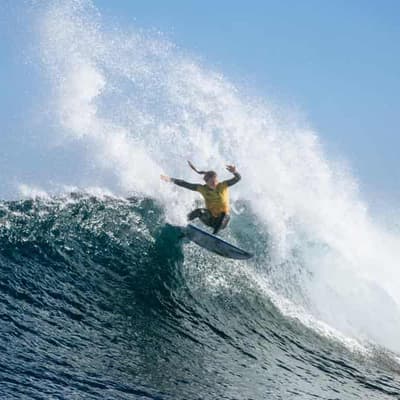 Finals, Olympics on the line for Picklum at Teahupo'o