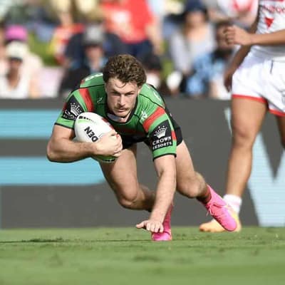 Rabbitohs back in NRL top eight after Dragons win