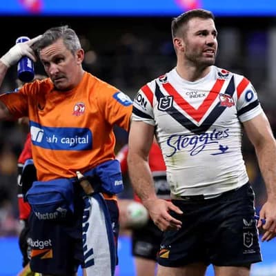 Tedesco concussed as Roosters dent Eels' finals hopes