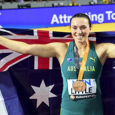 Mackenzie Little claims javelin bronze in Budapest