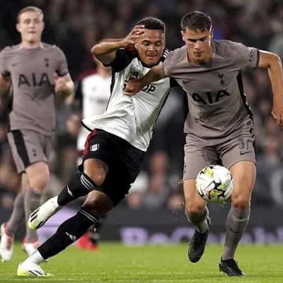 Fulham knock Ange's Spurs out of English League Cup