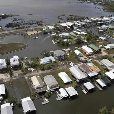 Weaker Hurricane Idalia turns its fury on Georgia