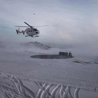 Sick Antarctic expeditioner on way after 3000km rescue