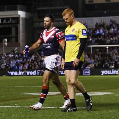 Sharks defend call to take goal with Roosters on ropes