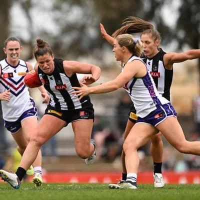 Collingwood ease past Dockers to open AFLW account