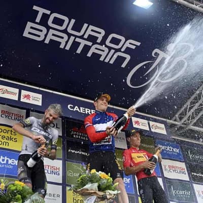 Van Aert wins Tour of Britain, Aussie Howson on podium