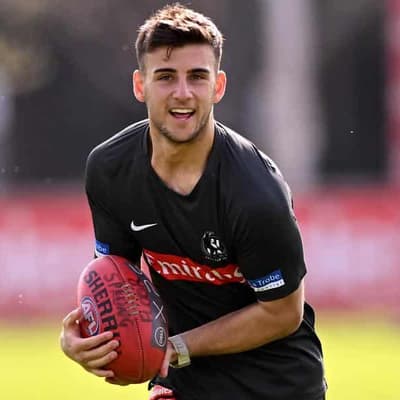 Magpie Nick Daicos sailing smoothly for prelim final