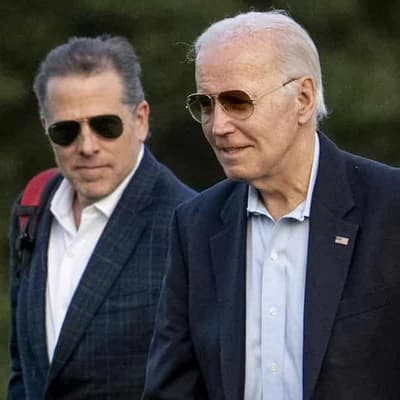 Biden's son Hunter hit with criminal gun charge
