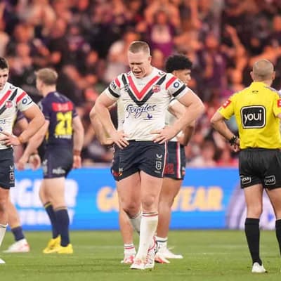 'Heartbroken' coach Robinson proud of Roosters' season