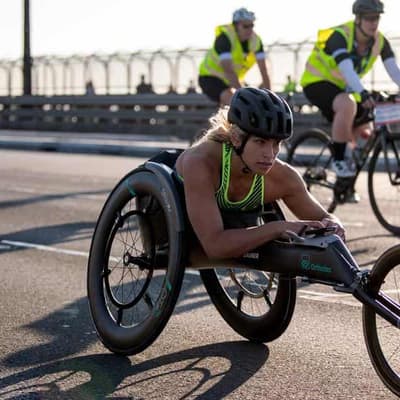 Wheelchair ace De Rozario wins Sydney marathon