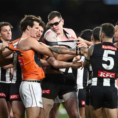 Magpies edge GWS to soar into AFL grand final