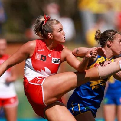Sydney hold off Eagles to snatch second AFLW victory