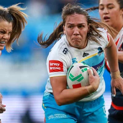 Titans NRLW star Pelite loves 'junkyard' fullback role