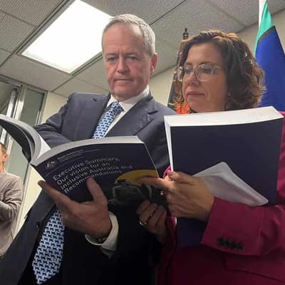 Shorten urges united approach to commission findings