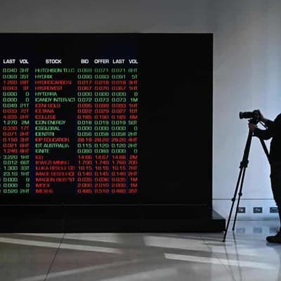 Australian share market plunges to six-month low