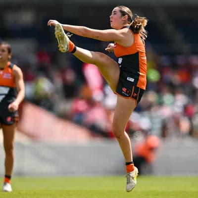 Giants conquer Eagles to end AFLW losing streak