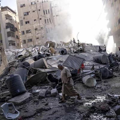 Israel pounds Gaza after Hamas raid as conflict spirals