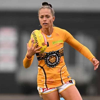 Hawks outplay Swans in upset AFLW win