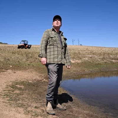 Farmer says 'it's all starting again' as dams run dry
