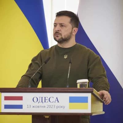 Ukraine's Zelenskiy marks 600th day of Russian invasion