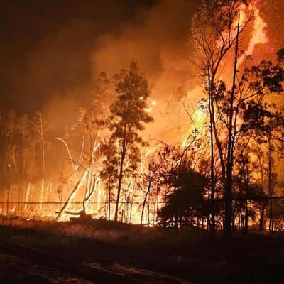 Body found as fire destroys Queensland homes