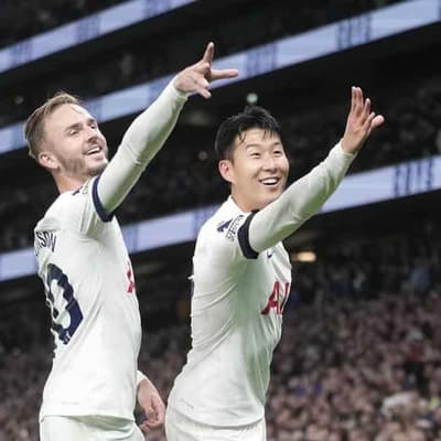 Record start for Ange as Spurs return to top of EPL