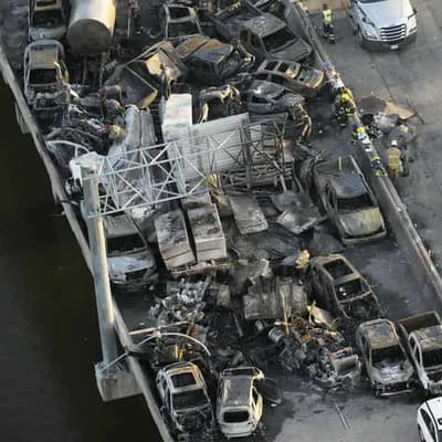 Seven killed in Louisiana car crashes due to 'superfog'