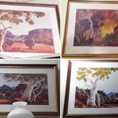 Namatjira paintings stolen from home, police say