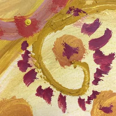 Major Olsen painting primed for a you beaut restoration