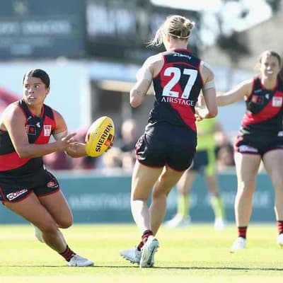 Bombers beat Blues to claim first AFLW finals berth