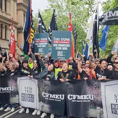 Import ban needed to deal with silicosis risk: unions