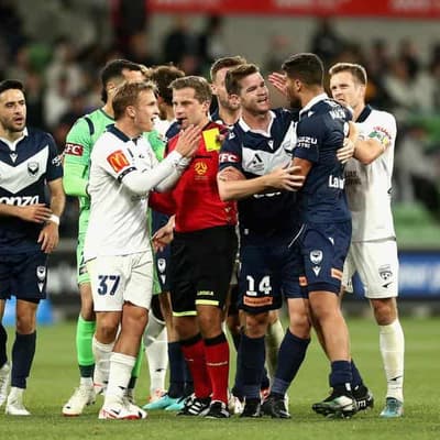 Victory, Reds clash in spiteful ALM draw