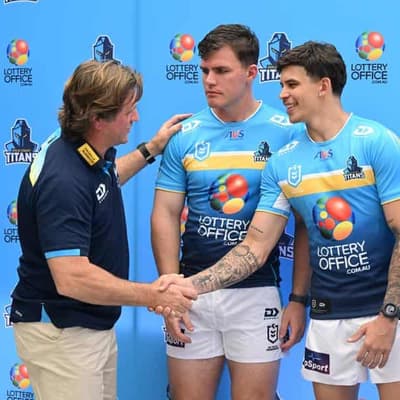 Campbell tells Hasler he wants Titans No.1 jersey