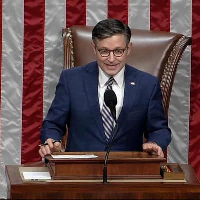 US House Speaker Johnson floats plan to avert shutdown