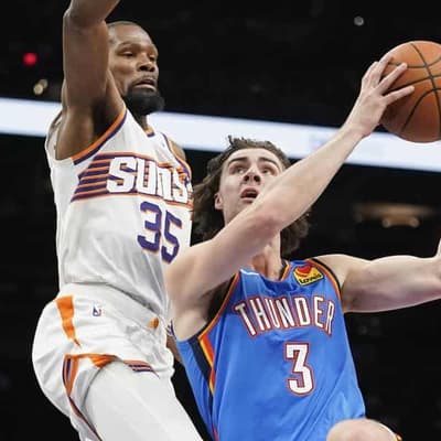 Josh Giddey's double-double helps OKC blow past Suns