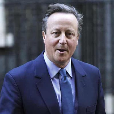 Former UK PM David Cameron in shock return to politics