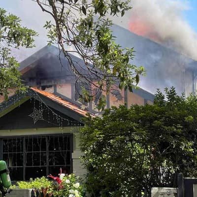 Body found after blaze engulfs two-storey home