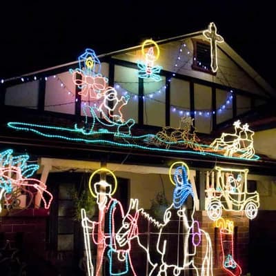 Council's Christmas lights 'ban' is a ho, ho, hoax