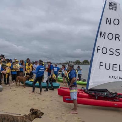 Climate protesters blockade major coal port