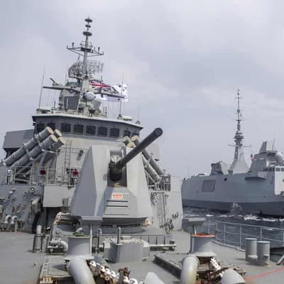 Navy 'comfortable' with response to China warship clash