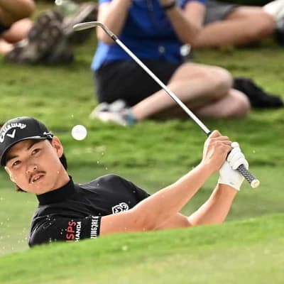 Min Woo Lee closes in on rare and famous golf double