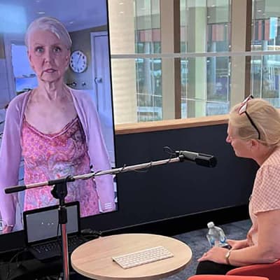 AI character helping dementia patients feel understood